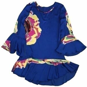 Floral Bell Sleeve Dress